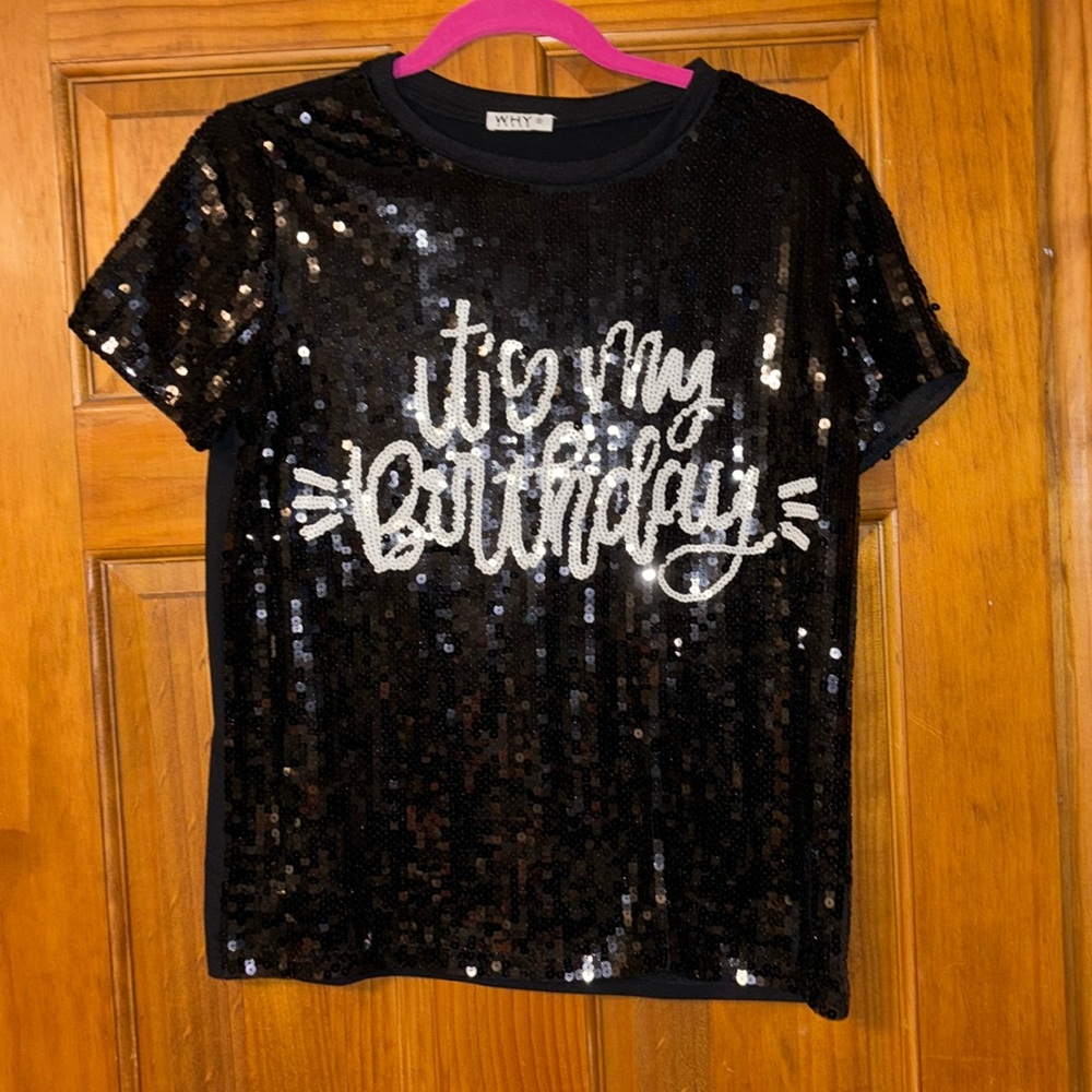 “It’s my birthday” shirt